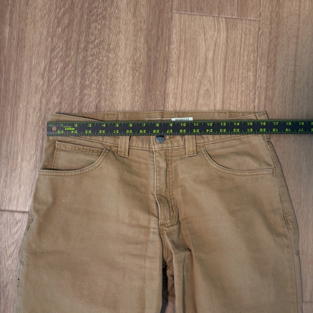 Carhartt Relaxed Fit Canvas Work Pants Mens 32x30 Brown Duck Trousers Utility - Picture 5 of 6